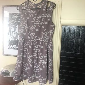 Wild animals dress from LA fashion district